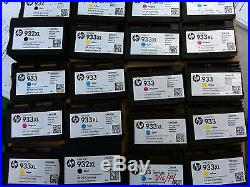 LOT OF 1,000 HP 932XL/932/933XL/933 MIX COLOR INK CARTRIDGE EMPTY/USED/Genuine