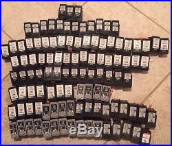 Lot Of 109 Empty Canon Assorted 100% Virgin Oem Inkjet Cartridges