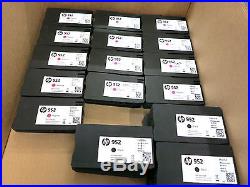 LOT OF 168 HP 952XL/952 MIX COLOR INK CARTRIDGE EMPTY/USED/Genuine/SOLD AS IS