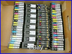 LOT OF 730 HP 910/910XL BLACK/COLOR INK CARTRIDGE Used/Empty/Genuine