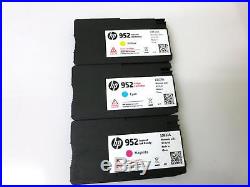 LOT OF 900 HP 952 SETUP COLOR INK CARTRIDGE EMPTY/USED/Genuine HP