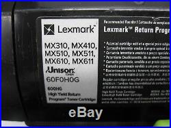 Lexmark EMPTY Virgin Genuine Toner Cartridges MX310 MX410 MX510 MX511 LOT OF 12