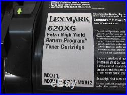 Lexmark EMPTY Virgin Genuine Toner Cartridges MX711 MX810 MX811 MX812 LOT OF 10