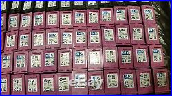 Lot 132 Genuine Virgin HP 60 EMPTY Black Tri Color Ink Cartridge Never Refilled