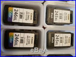 Lot Of 10 Empty Virgin Ink Cartridges Canon PG-245XL CL-246XL Never Refilled
