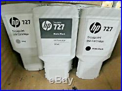 Lot Of 170 HP #745/hp # 727 Mixed Color Ink Cartridge Empty/untested/genuine