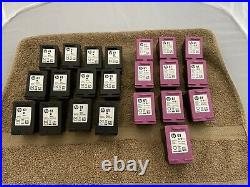 Lot Of (22) HP 61 Black & HP 61 Tri-Color Virgin OEM Empty Ink Cartridges