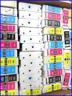 Lot Of 220 Epson T786/t786xl MIX Color Ink Cartridge Empty/used/oem/sold As Is