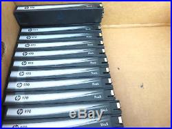 Lot Of 248 HP 971xl/971/970/970xl Black & Color Cartridge HP 971 Setup/empty