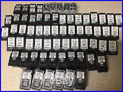 Lot Of 66 Canon Empty Ink Cartridges Sold As Is