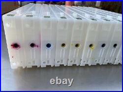 Lot of 11 USED EMPTY Epson TM-C7500G Magenta Ink Cartridge SJIC30P M Y C Black