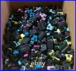 Lot of 1200 Empty VIRGIN HP 02 MIX COLORS Ink Cartridges REWARD
