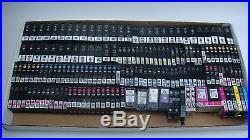 Lot of 165 OEM Genuine LEXMARK, CANON, HP, EPSON INC Cartridges NEVER REFILLED