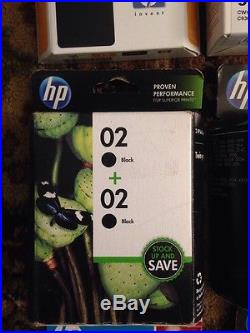 Lot of 19 HP Ink Cartridges- 02, 15, 61, 74, 75, 96, 97, 950XL