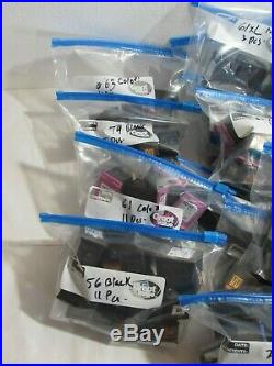 Lot of 201 Hp Empty/used Ink Cartridges Genuine Virgin Black/color