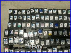 Lot of 221 used Empty HP BLACK AND COLOR INK CARTRIDGES hp 57