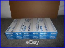 Lot of 3 New Genuine Factory Sealed Brother DR-400 Imaging Drums FREE SHIP