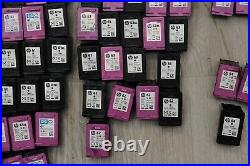 Lot of 304 HP OEM Virgin Empty Ink Black and Color HP 60,61,62,63,64,65,67,98