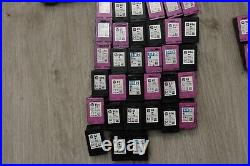 Lot of 304 HP OEM Virgin Empty Ink Black and Color HP 60,61,62,63,64,65,67,98