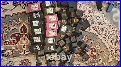 Lot of 35 Empty used 63 ink mostly HP model