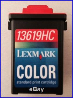Lot of 400 Virgin Empty Lexmark 13619HC Color Ink Cartridges