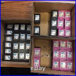 Lot of 44 Original HP Empty Virgin Ink Cartridge 60 60XL 61 61XL Black & Color