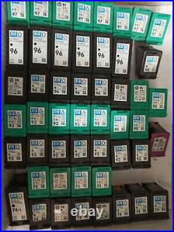 Lot of 50 Genuine HP74/75/92/93/4/5/678Empty Ink Cartridge VIRGIN/Never Refilled