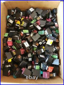 Lot of 600 Empty VIRGIN Lexmark MIX Models Ink Cartridges REWARD