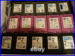 Lot of(80) Virgin Empty Genuine HP Ink Cartridges