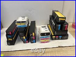Lot of (90) HP Ink cartridges 950 951 952 940 981X 972 970 READ Some full