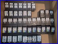 Lot of 91 Canon Ink Cartridges EMPTY Genuine 210 211 246 244 246XL 245 243 245XL