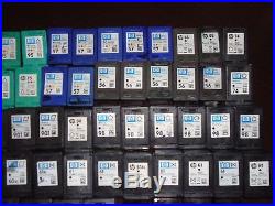 Lot of 95 Virgin Empty HP Ink Cartridges 61, 62,60, 74xl, 57,22,98, 901, 901XL