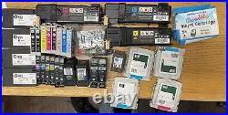 MIX Lot Of 80+ Empty Ink & Toner Cartridges Refil Reuse HP Brother Epson Canon