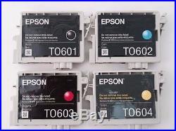 Mix lot of 1000 Virgin Empty Epson T0601 T0602 T0603 T0604 Ink Cartridges