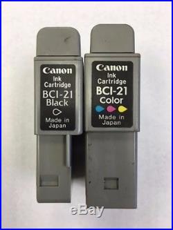 Mix lot of 500 Canon BCI-21 Black & Color Virgin Empty Ink Cartridges