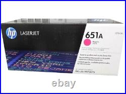 NEW SEALED Genuine HP 651A Magenta Toner Cartridge CE343A SEALED BAG OPEN BOX