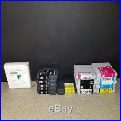 New & Empty Virgin LOT of 141 Cartridges HP CANON, BROTHER, SAMSUNG, EPSON