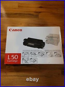 New Genuine Factory Sealed Canon L50 Black Toner Cartridge L-50