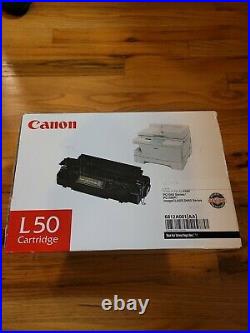 New Genuine Factory Sealed Canon L50 Black Toner Cartridge L-50