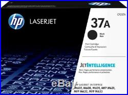 New Genuine Factory Sealed HP 37A Toner Cartridge New Black Packaging CF237A
