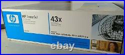 New Genuine Factory Sealed HP 43X Laser Cartridges Blue &White Boxes C8543X