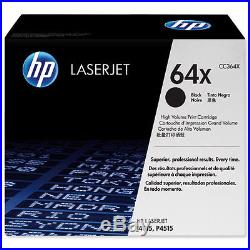 New Genuine Factory Sealed HP 64X Laser Cartridge Newest Black Packaging MINT