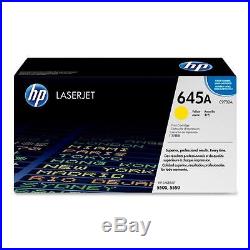 New Genuine Factory Sealed OEM HP C9732A Yellow Toner Cartridge 645A
