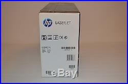 New Genuine HP 643A Q5951A Cyan Laser Toner Cartridge Black Box- SEALED BOX