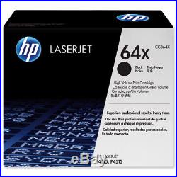 New Genuine HP 64X Laser Cartridge Toner Printer-Tested 100% Toner NO BOX