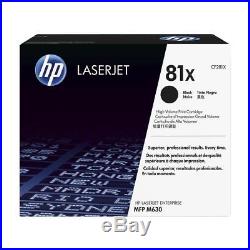 New Genuine HP 81X Laser Cartridge Toner Printer-Tested 100% Toner NO BOX