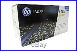 New OEM Factory Sealed HP CE262A Yellow Toner Cartridge 648A
