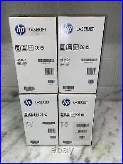 New Sealed Genuine HP 644A Toner Cartridge Q6460A Q6461A Q6462A Q6463A Complete