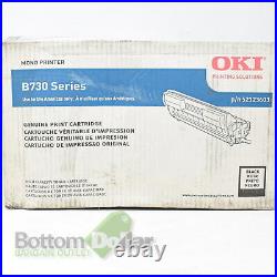 OKI 52123603 B730 Series Genuine High Capacity Toner Cartridge Black D/B