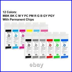 PFI-101/103 Refillable Ink Cartridge With Chip For Canon iPF5000 5100 6100 6200